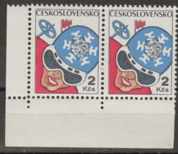 2232 / 2235 pár - vodorovně ** - 1977